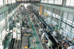 Machining shop
