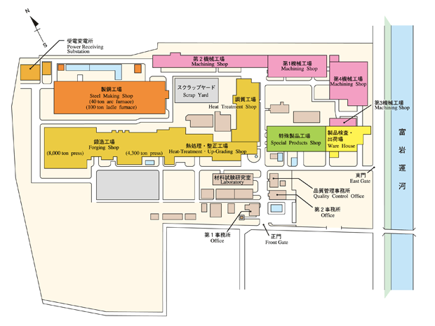 Factory floor plan